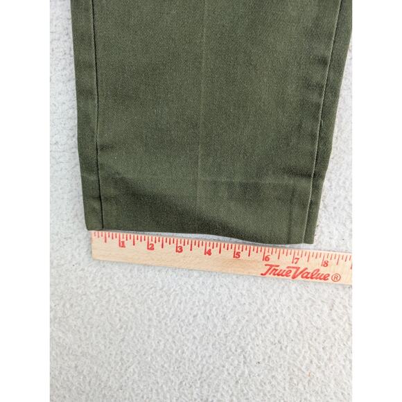 Vintage Boy Scounts BSA Cargo Pants Boys Size 10 Uniform Green Hiking Camping - Picture 7 of 16